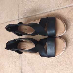 Clark's womens Jillian wedge sandals